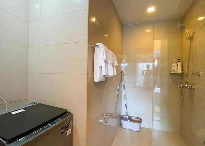 Spacious 1br Near Airport Across Okada, Solaire Apartamento *